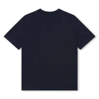 Playera para niño y adolescente azul Boss